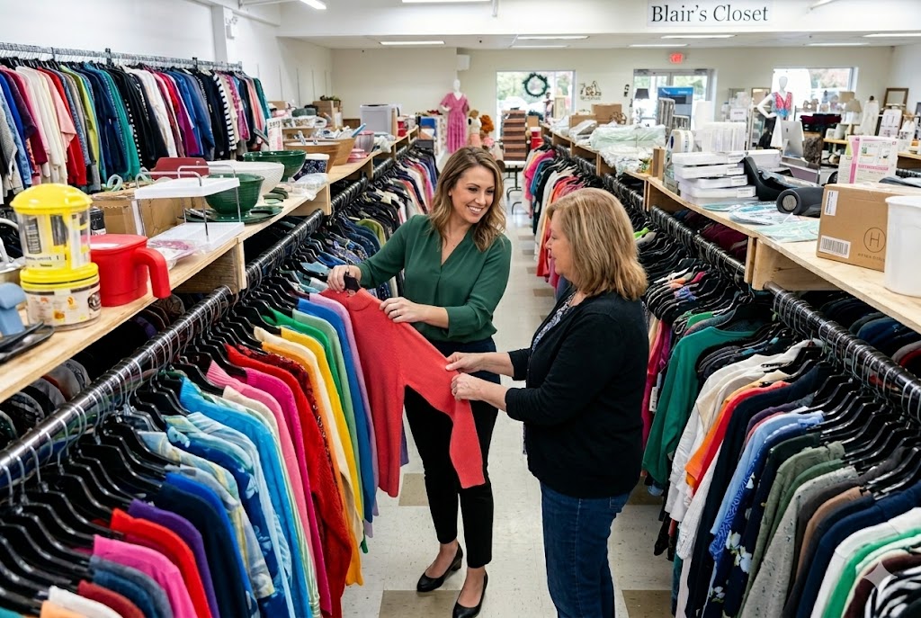 Retail Store Associate (Full-Time Day Shift) at Blair's Closet