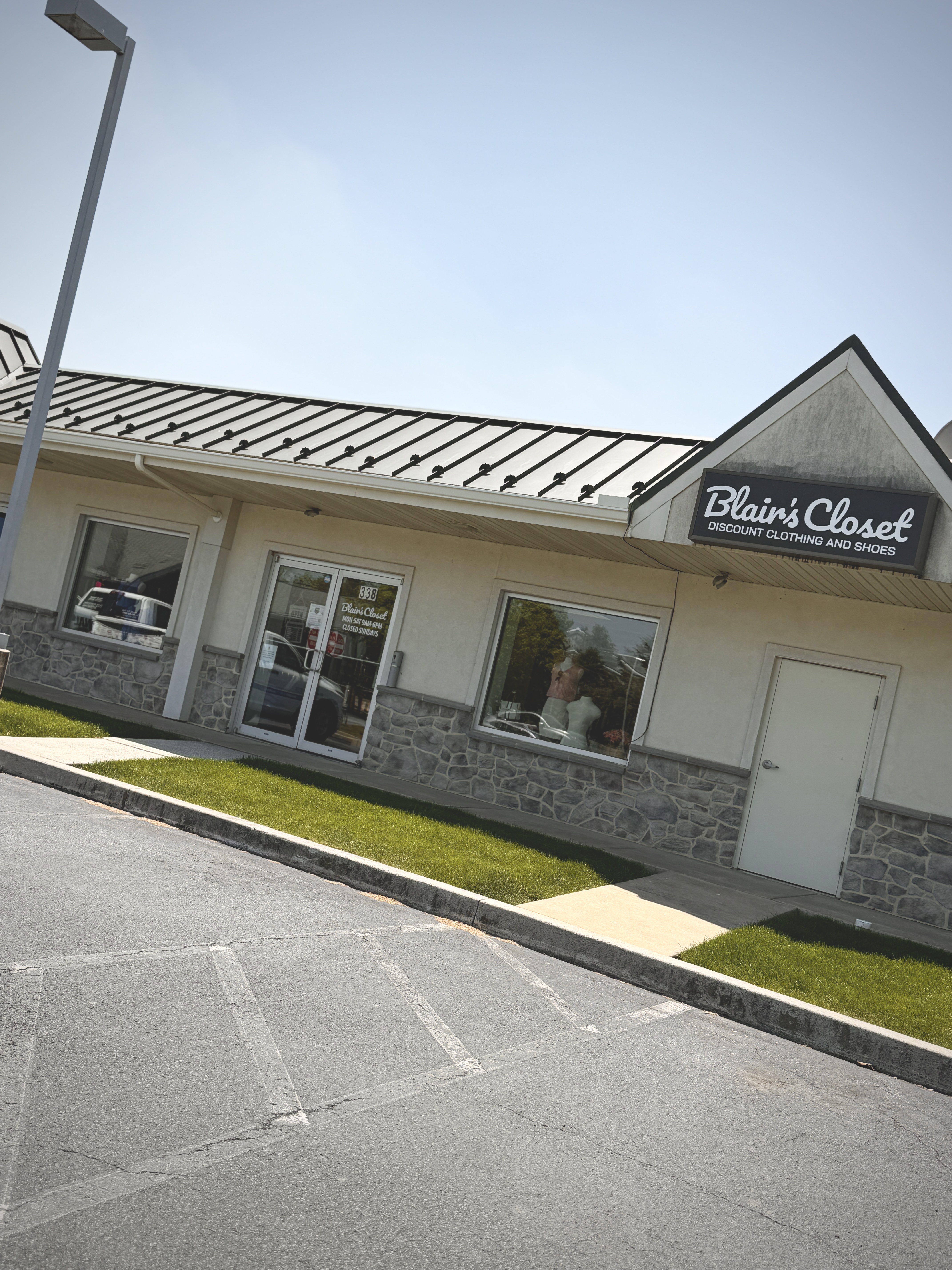 Blair's Closet retail boutique with name-brand fashion