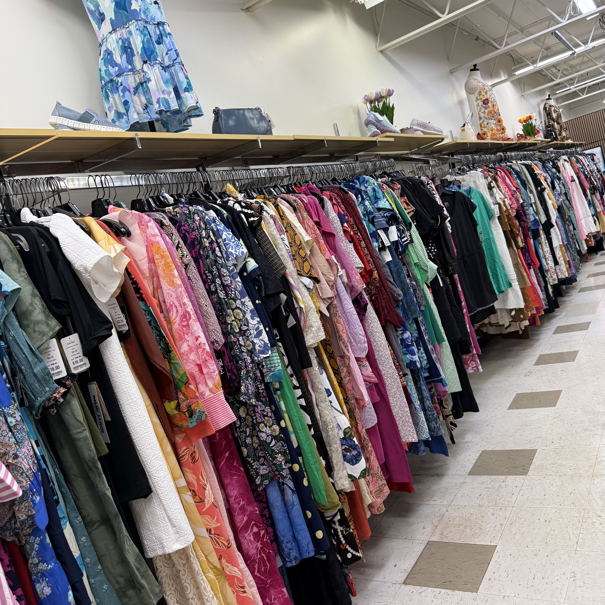 Blair's Closet retail boutique with name-brand fashion